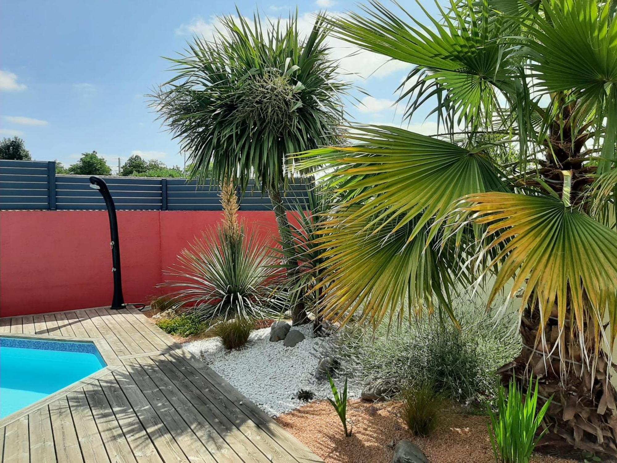 Studio Independant Chez L'Habitant Avec Piscine Et Cuisine Exterieures 拉罗歇尔 外观 照片